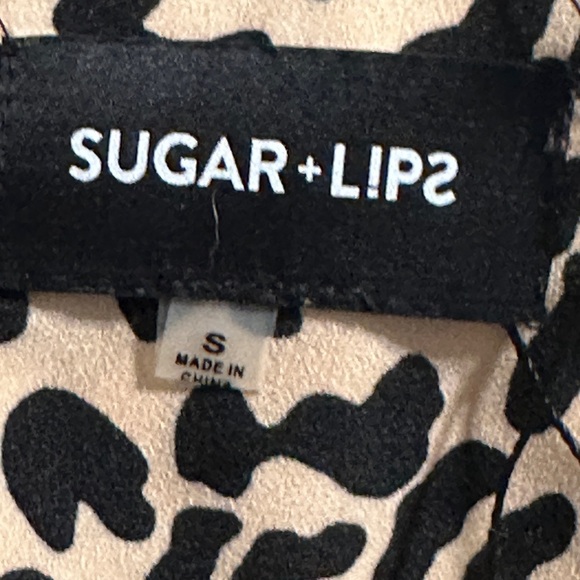 NWT - Sugarlips leopard print bodycon dress.  Size small. - Picture 5 of 8